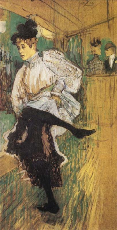 Henri de toulouse-lautrec Jan Avril Dancing Sweden oil painting art